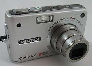 Pentax Optio A10 8 Megapixel Digital Camera AS IS  
