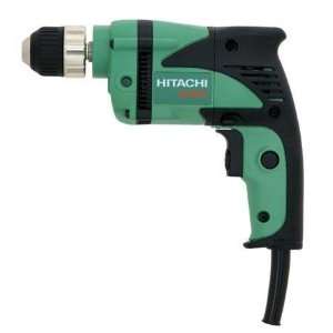 Hitachi D10VGKL 3/8 Inch Drill, Keyless, 9 Amp, 1,200rpm, 312.5 in/lbs 