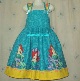 princess_trunk Disney Ariel Border Sparkle Dress Custom  