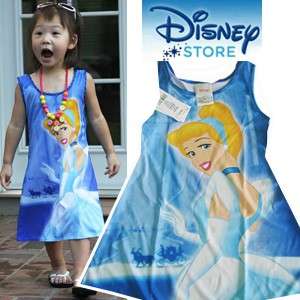 NEW Disney Princess Dress and SleepWear Blue (XXS,XS)  