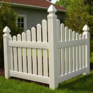  Vinyl Corner Fence