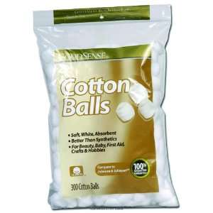  Good Sense Cotton Balls, Cotton Balls 300Ct, (1 EACH 