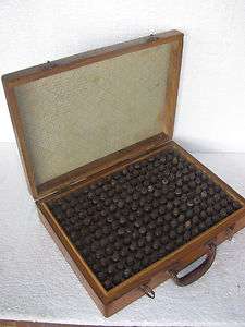 Rare Old Homeopathic Doctors Medicine Box  
