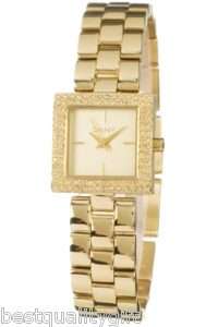 DKNY GOLD TONE STEEL WITH CRYSTALS WATCH NY4882 NEW  