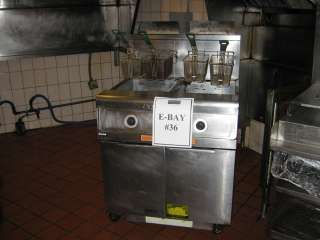 Frymaster Natural Gas Double Fryer