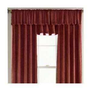  Croscill Button Down Cordoroy Valance Branford RED