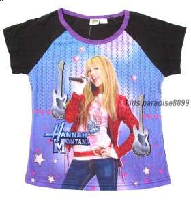 BNWT HANNAH MONTANA 100% Cotton Pajamas/Set Size 6  