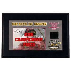 Dale Earnhardt Jr.   2006 NEXTEL CUP Champion   Plaque with Race Used 