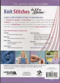 Knit Stitches In Motion DVD Cover