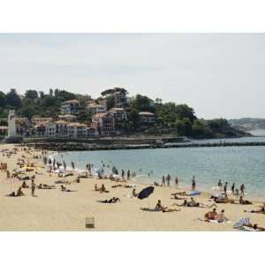 The Beach at St. Jean De Luz, Basque Country, Pyrenees Atlantiques 