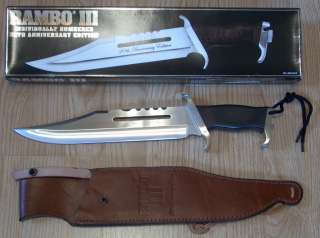 RAMBO III 20TH ANNIVERSARY EDITION BOWIE KNIFE knives daggers Licensed 