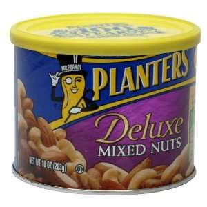 Planters Deluxe Mixed Nuts, 10 oz (Pack of 6)  Grocery 