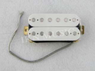 NEW 1 pcs Guitar Humbucker Bridge Pickup, White for Electric #lly0227 
