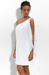 JS Boutique Embellished One Shoulder Chiffon Dress $138.00