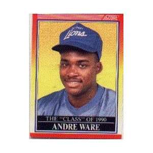  1990 Score #607 Andre Ware