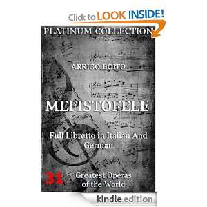 Arrigo Boito   Mefistofele Libretto (Kommentierte Ausgabe) (German 