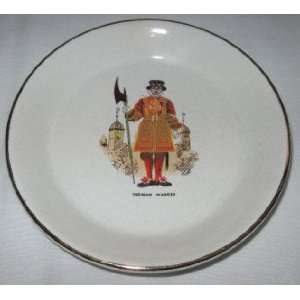  Yeoman Warder Plate Prince William 22 Carat Gold 