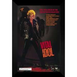 Billy Idol Vital 27x40 FRAMED Movie Poster   Style A