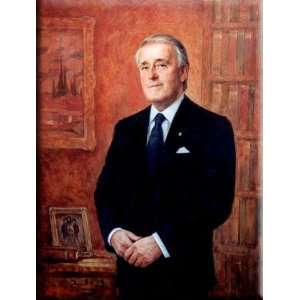 Portrait of The Rt. Hon. Brian Mulroney, 18th Prime Minister of Canada 