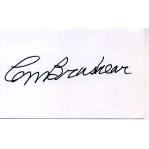  Carl Brashear 1st Black Navy Master Diver Signed Autogr 