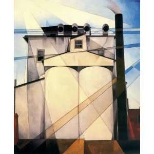   Made Oil Reproduction   Charles Demuth   32 x 40 inches   My Egypt
