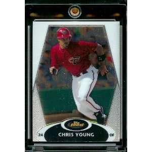  2008 Topps Finest # 59 Chris Young   Arizona Diamondbacks 