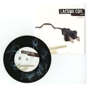  Lacuna Coil Autographed Album 