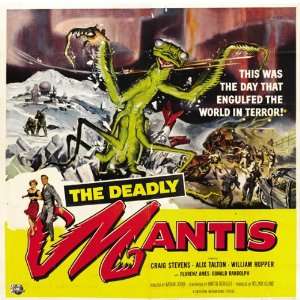  The Deadly Mantis Poster 30x30 Craig Stevens William 