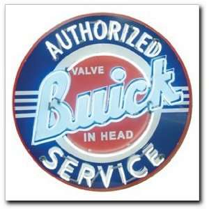    Signpast Neon Sign, Authorized Buick Service (903) Automotive