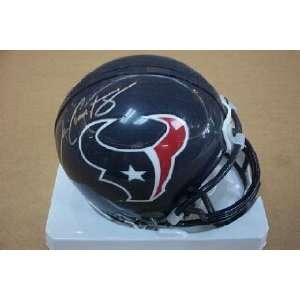 David Carr Houston Texans Autographed Mini Helmet