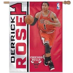  NBA Bulls Derrick Rose Flag