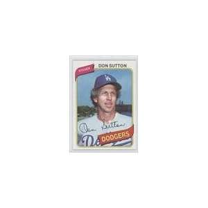  1980 Topps #440   Don Sutton Sports Collectibles