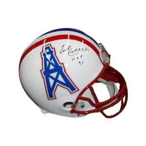Earl Campbell Hand Signed Autographed Houston Oilers Full Size Riddell 