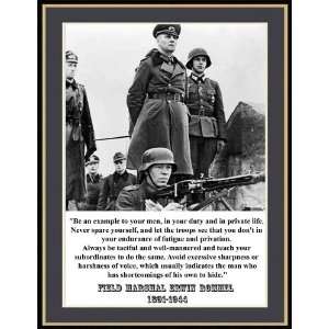  Field Marshal Erwin Rommel Be an Example to Your Men, in 
