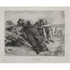  FRAMED oil paintings   Eugène Delacroix   24 x 20 inches 