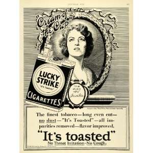  1928 Ad American Tobacco Products Frances Alda Soprano 