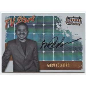 Gary Coleman Signed 2008 Americana Trading Card