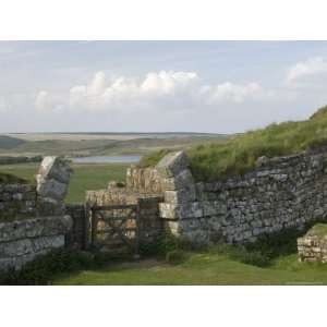  Hadrians Wall, Unesco World Heritage Site, Milecastle 37 