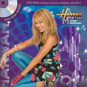  Hannah Montana 2010 DVD Wall Calendar