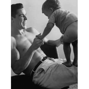  Ballet Dancer Jacques DAmboise with His Son Christopher 