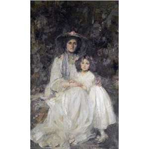 Lady Dickson Poynder and Her Daughter Joan Sir James Jebusa Shannon 