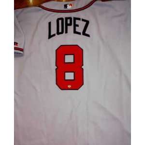 Javy Lopez Autographed Jersey