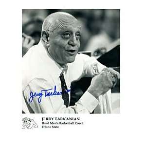  Jerry Tarkanian Autographed / Signed Fresno State Coach 