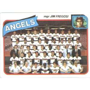  1980 Topps # 214 Jim Fregosi MGR California Angels 