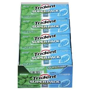 Trident Super Pack Spearmint Wintergreen, 8 Count Packages