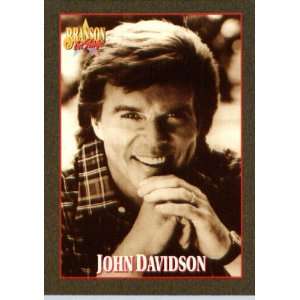   On Stage Trading Card # 53 John Davidson In a Protective Display Case