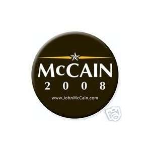 JOHN MCCAIN 4 PRESIDENT PRIMARY CONVENTION BUTTON 2 1/4