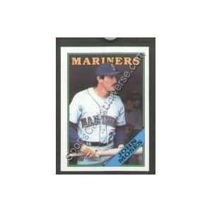  1988 Topps Regular #712 John Moses, Seattle Mariners 