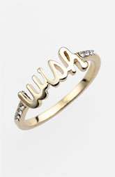 Ariella Collection Messages   Wish Script Ring ( Exclusive 