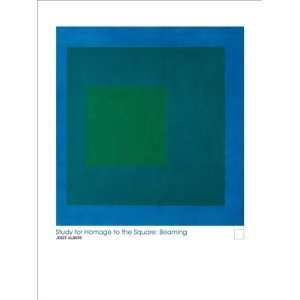  Study for Homage to the Square Beaming by Josef Albers 